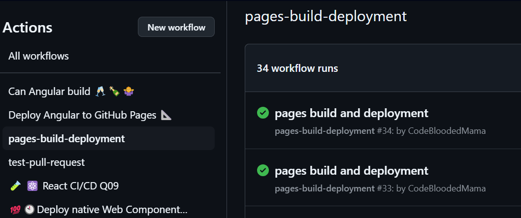 Github test flow med ci