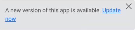opdatering
